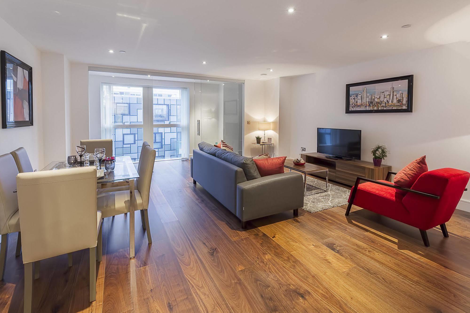 Lincoln Plaza Daire Londra Dış mekan fotoğraf